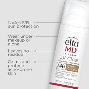 EltaMD UV Clear SPF 46 Tinted Face Sunscreen